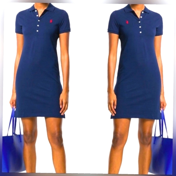 Ralph Lauren Polo Women's Mesh Mini Dress … - Picture 2 of 6